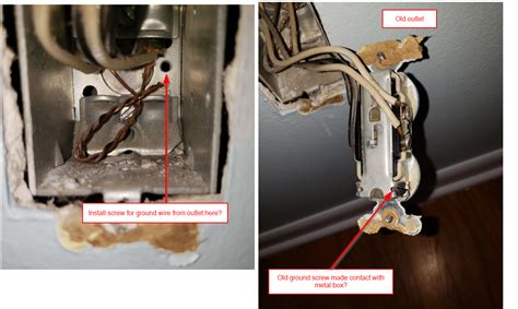 how to remove an old metal junction box|replacing electrical outlet box.